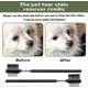 thumbnail image 3 of KAIYANG Peine quitamanchas de lágrimas, 2 piezas de cepillo de doble cara para perros y gatos pequeños, para eliminar manchas de plata, 3 of 5