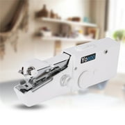 Home Desk Sew Handy Electronic Sewing Machine Quick Efficient Hand-held Stitch Clothes Rotary Wheel Adjustment Lightweight Sew Easy threading Easy Stitch Selection