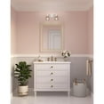 thumbnail image 2 of Quillan Collection Two-Light White Plaster Transitional Bath & Vanity Light, 2 of 13
