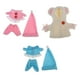 thumbnail image 1 of 3 Kits de Princesa Traje de Vestir Casual para Muñeca Niña Pulgadas Sunnimix Muñeco, 1 of 8