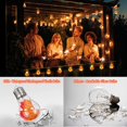 thumbnail image 3 of Outdoor Fall Decor Maple Leaves Fall Garland Lights String with Bulbs 14FT 10 Bulbs Waterproof Fall Lights Battery Operated with Remote, Fall Autumn Decorations for Home Party Yard Thanksgiving Decor, 3 of 7