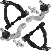 AUTOACER Front Suspension Kit 4 Piece- Front Upper Control Arms, Lower Ball Joints Left Right for Toyota Tacoma S-Runner 2001 - 2004, Tacoma Base 2001 - 2004, DLX 2001 - 2003 RWD / 2WD Models