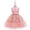 Pink, variant on Girls Holiday Dresses Casual Birthday Dress Kids Girls Wedding Dress 5-6 Years