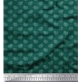 thumbnail image 1 of Soimoi Poly Georgette Fabric Dot & Paisley Print Fabric by Yard 52 Inch Wide, 1 of 1