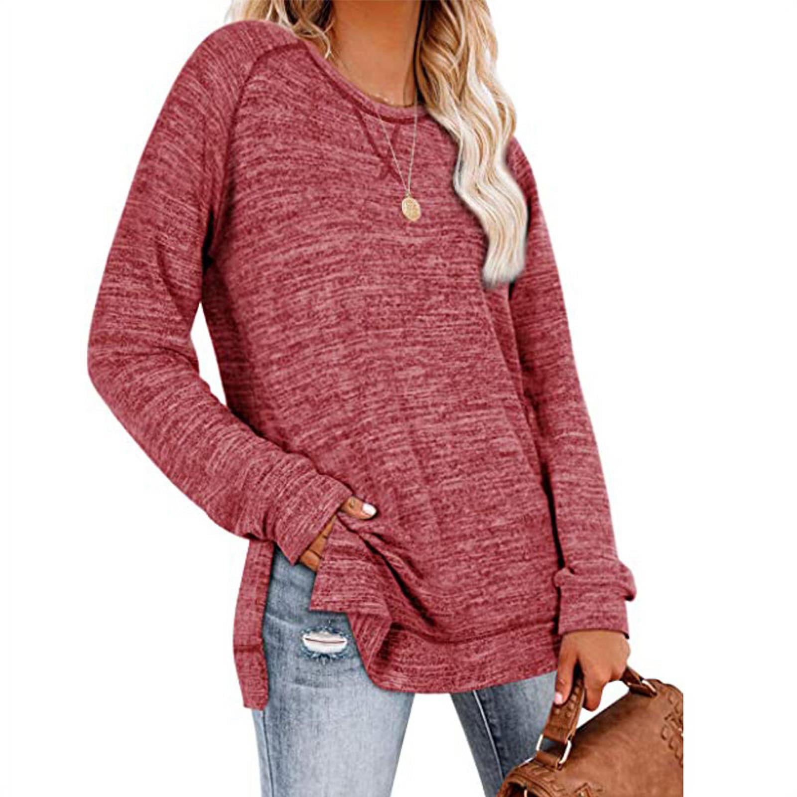 New Ladies Gypsy Sweatshirt Jumper Top Pullover Sweater Waist Tops 8-14 