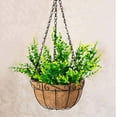 thumbnail image 6 of Ashman Metal Hanging Planter Basket, Black Color, 6 of 7
