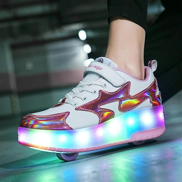 Luces Led Zapatillas Con Luz Para Nena Tenis Para Zapatillas