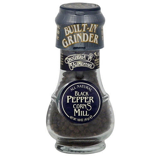 Drogheria & Alimentari Organic Black Peppercorns, 1.58 oz, (Pack of 6) by Generic