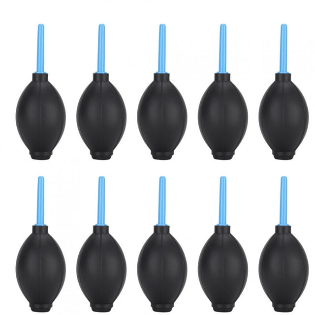 10 piezas de bomba limpiadora de polvo de goma soplador de aire de bola para cámara de computadora no tóxica