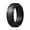 black, variant on Men Women Flexible Silicone Ring Rubber Wedding Band Soft Band Ring Size 7-12-silver-7