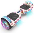 thumbnail image 1 of Hoverboard pour Ados et Adultes (Système hoverstar 2.0), Couleur Chrome et Design Coloré Hooverboard Haut-Parleur Bluetooth Huverboard avec Lumière LED Roues Clignotantes Trottinette Électrique Auto-Équilibrée Certifiée, 1 of 7