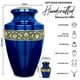 thumbnail image 4 of Juego de urnas funerarias AMERICURN Blue para adultos con cenizas y recuerdos, 4 of 8