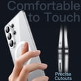 thumbnail image 4 of JETech Magnetic Slim Case for Samsung Galaxy S26 Ultra, Compatible with MagSafe, Lightweight (Clear), 4 of 7