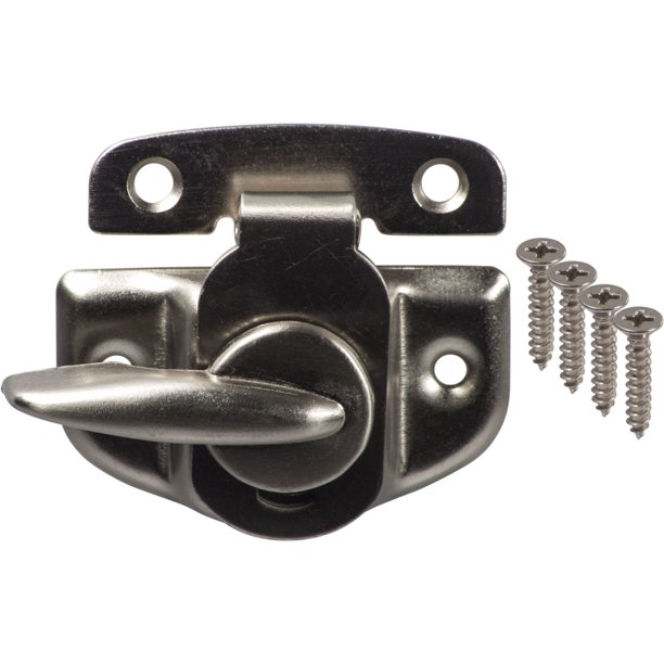 New National Hardware N325654 Tight Seal Window Sash Lock Satin Nickel