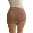 thumbnail image 3 of INNERSY Women's Plus Size Cotton Boxer Briefs XL-5XL High Waist Boyshort Underwear 4 Pack(3XL,Sunset Glow‌), 3 of 8