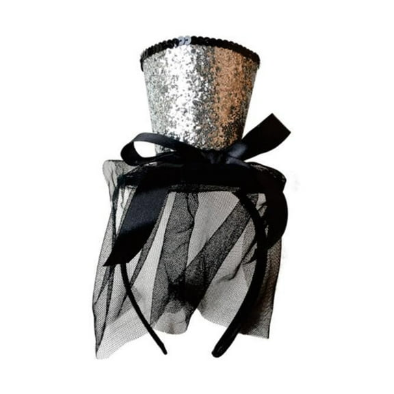 Multi Color Top Hat Decor Hair Hoop Festival Headband for Teenagers Adult Party Performances Hair Accessories