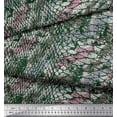 thumbnail image 3 of Soimoi Cotton Duck Fabric Snake Animal Skin Print Fabric by the Yard 42 Inch Wide, 3 of 3