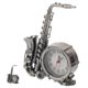 thumbnail image 4 of Reloj despertador decorativo retro con forma de saxofón para mesita de noche, 4 of 5