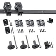 thumbnail image 6 of VAHIGCY Sliding Barn Door Hardware Track Kit | 40Inch Heavy Duty Roller | Quiet and Smooth Sliding Door Hardware & Locks Easy Install, 6 of 9
