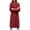 Burgundy, variant on Lapel Womens Open Front Oversized Chunky Fuzzy Sweater Coats Long Cardigan