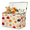 Color 4, variant on Jiaoprinted Maple Leaf Large Toy Storage Box with Lid and Divider, Cute Autumn Fall Foldable Toy Storage Organizer, Stackable Storage Container Home Organization, 85L