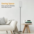 thumbnail image 6 of JURULU 65'' Modern Standing Floor Lamp for Living Room Corner with 3-Way Dimmable 9W LED Bulb Included, 6 of 11
