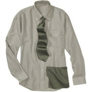 Big Men's Shirt, Tie and Handkerchief Box Set, Size 2 XL