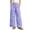 Purple, variant on Kids Boys Girls Elastic Waist Straight Leg Pants, Loose Fit Solid Color Lightweight Summer Cargo Pants for 4-15 Years Old, Casual Daily Wear Purple 14 Years