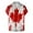 I-Watermelon Red, variant on 2025 Men Shirts Men's Seaside Beach Shirt Mesh Sleeve Shirt Fun Print Short Sleeve Mens Suit Romper Shirt Neck Long Sleeve Mens Pajama Shirts Short Sleeve