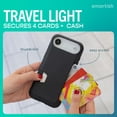 thumbnail image 2 of Smartish iPhone Air Wallet Case, Wallet Slayer Vol 1, Card Holder, Black, 2 of 9