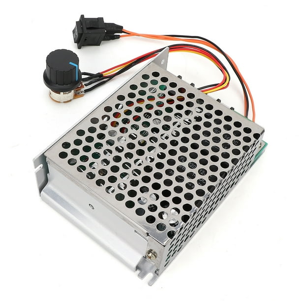 Controlador De Velocidad Del Motor De CC Controlador De Interruptor De Control De Velocidad Del Motor, Controlador De Motor De Alta Potencia Ajustable, DC12V24V36V Para Motor Para ANGGREK Otros