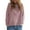 Wine, variant on Cyinyin Womens Fall Fashion 2024 Womens Basic T-Shirts Long Sleeve Curved Hem Summer Tops Fitted Tees Clothing Women Tops Pink L