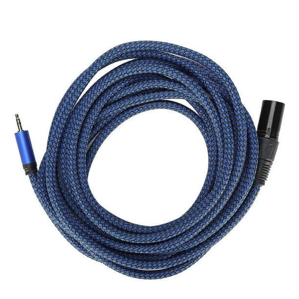 JORINDO XLR Male to 3.5mm Jack nced Signal Cable XLR to 1/8inch Microphone Connection CordJD6047‑5M