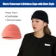 thumbnail image 3 of Qarigey Gorro de lana de tendencia, buena elasticidad, gorras clásicas de pescador sin borde, tocados crimpables a prueba de viento para montañismo, Sombreros polvo de naranja Qarigey AP009365-17B, 3 of 6