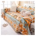 Boho Geometry Couch Cover for 23 Cushion Sofa AntiPilling Breathable