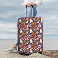 thumbnail image 7 of Hirioo Pumpkin And Flying Bat1 for Elasticity Suitcase Cover (No luggage Included) Durable Luggage Protector Fits 18-32 Inch Luggage-Small, 7 of 7