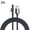 Black 2 meter, variant on USB C Right Angle Fast Charging Cable, Braided Charger Cord, 90 Degree Elbow Design for Gaming Phone