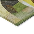 thumbnail image 3 of Addison Rugs Chantille Indoor/Outdoor Transitional Abstract Green Machine Washable Rectangle Rug, 1'8" x 2'6", 3 of 7