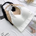 thumbnail image 2 of Ropa interior sexy invisible con forma de U grande sin espalda para mujer, sujetador con tirantes en la espalda y escote halter de pecho pequeño para niña, belleza, espalda envuelta en el pecho, 2 of 6