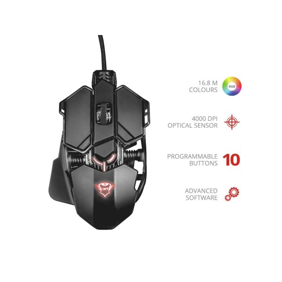 GXT 138 X-Ray Illuminated Gaming Mouse Trust #22089