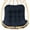 Navy blue, variant on Geemuslly Egg Chair Cushion Replacement, 7.8 inchThickened Outdoor Hanging Chair Seat Pad , Waterproof Swing Basket Chair Cushion for Patio or Garden (Only Cushion)