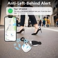 thumbnail image 4 of LEEYNEER 2pcs Rechargeable Smart GPS Tracker Compatible with for  Find My App (Only for iOS  Not for Android System)  Smart Tracker & Key Finder. Precise Location of Keys and Luggage. Sec, 4 of 6