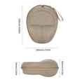 thumbnail image 3 of Lightweight Travel Friendly Headphone Organizers Shock Absorbing Protective Shell ForMT6PRO/G2PRO/W830NB, 3 of 8