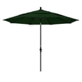 thumbnail image 2 of Parasol de Marché en Fibre de Verre 11 Pieds Inclinaison Col DV Bronze/Pacifica/Vert Chasseur, 2 of 4