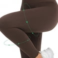 thumbnail image 6 of Idoravan butt lifting leggings for women Women's Sport Casual Solid Color Ladies Fashion Waist Yoga Pants Long Pants, 6 of 7