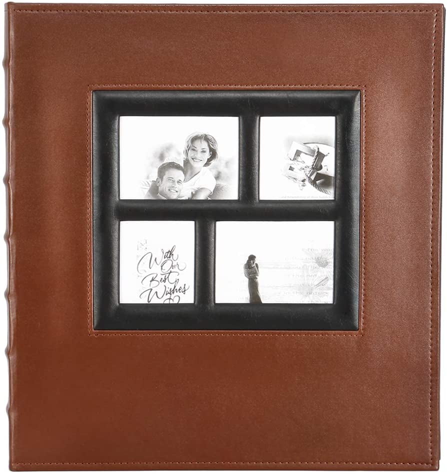 Photo Album 4x6 500 Pockets Pictures, Extra Large Capacity Vintage