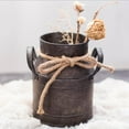 thumbnail image 4 of Flowerpot Iron Home Garden Party Decoration Ornaments Props For Indoor/outdoor/home/office Metal Rustic Vase, 4 of 10