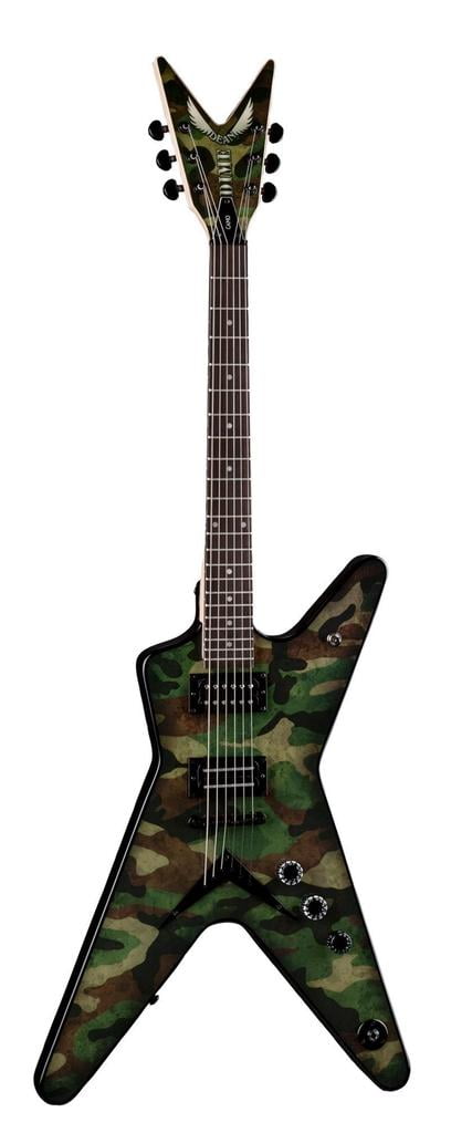 Dean DimeBag Dime Camo ML Electric Guitar, DB CAMO HSPACK , Case