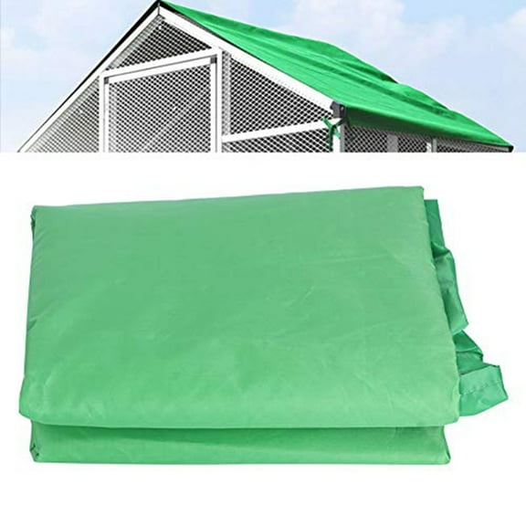 Birdcage Canopy Cover Animal Cage Rainproof Cover Outdoor Little Barn Roof Cover