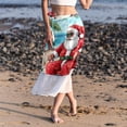thumbnail image 6 of Santa Claus Chiffon Summer Dress with Polyester Straps - Women's Beach Dresses, 6 of 6